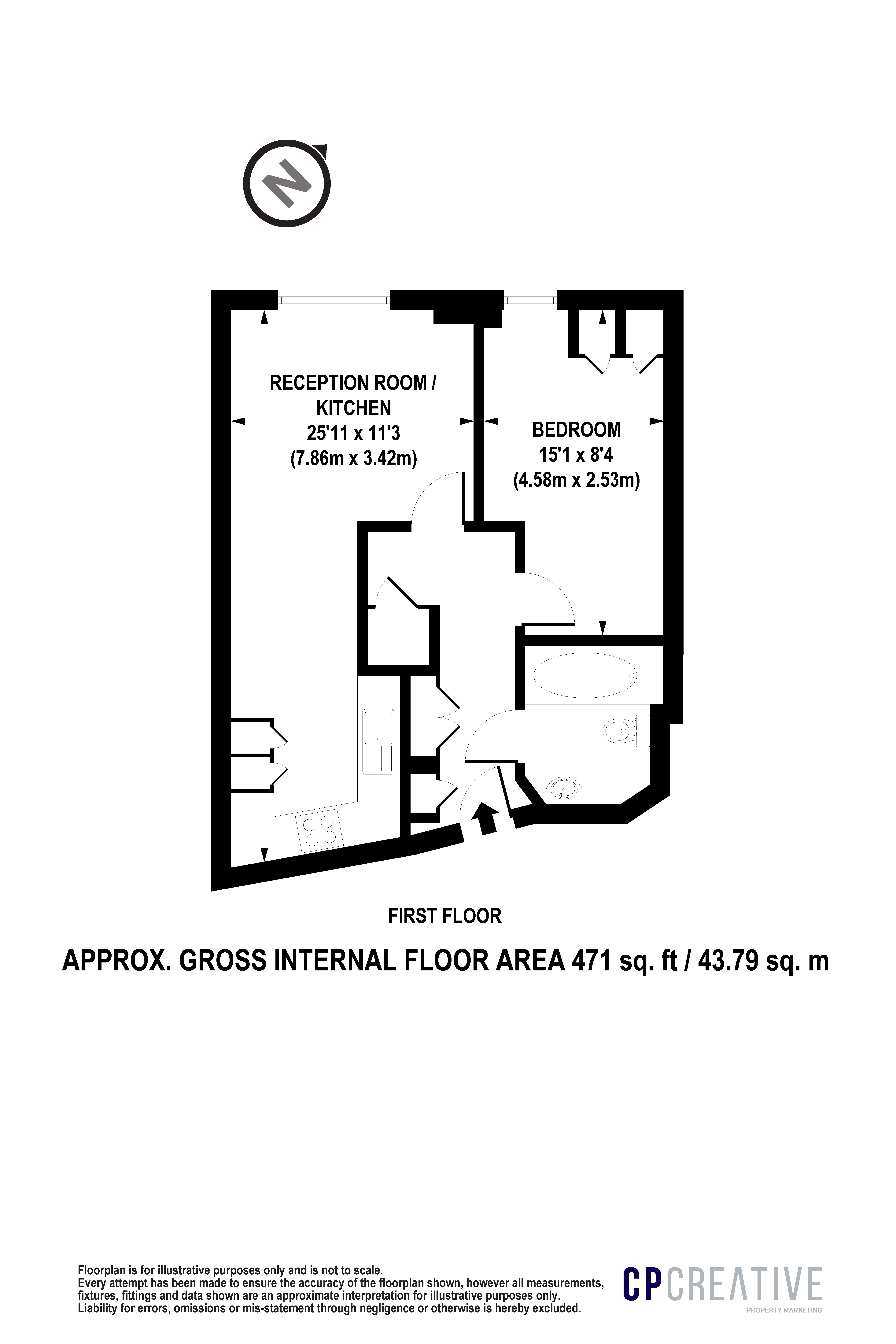 Floorplan for Orsman Road, 26 Orsman Road, Hoxton, N1 5QJ