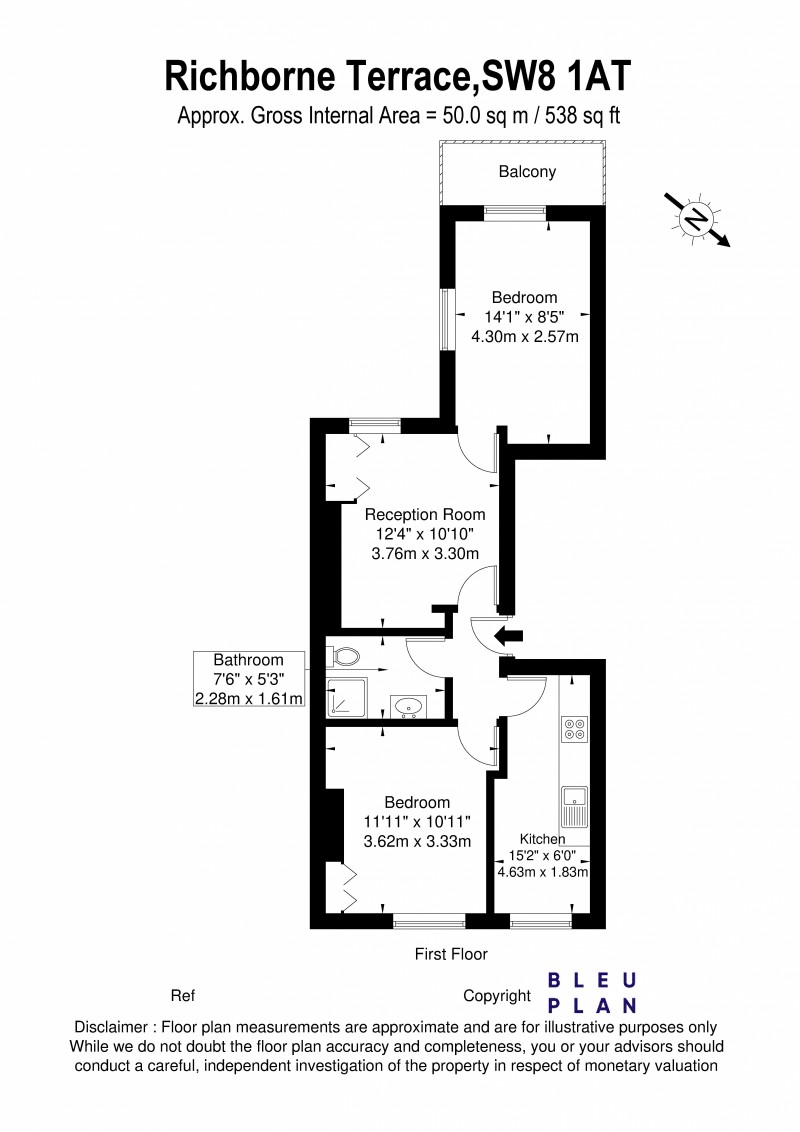 Floorplans For Richborne Terrace