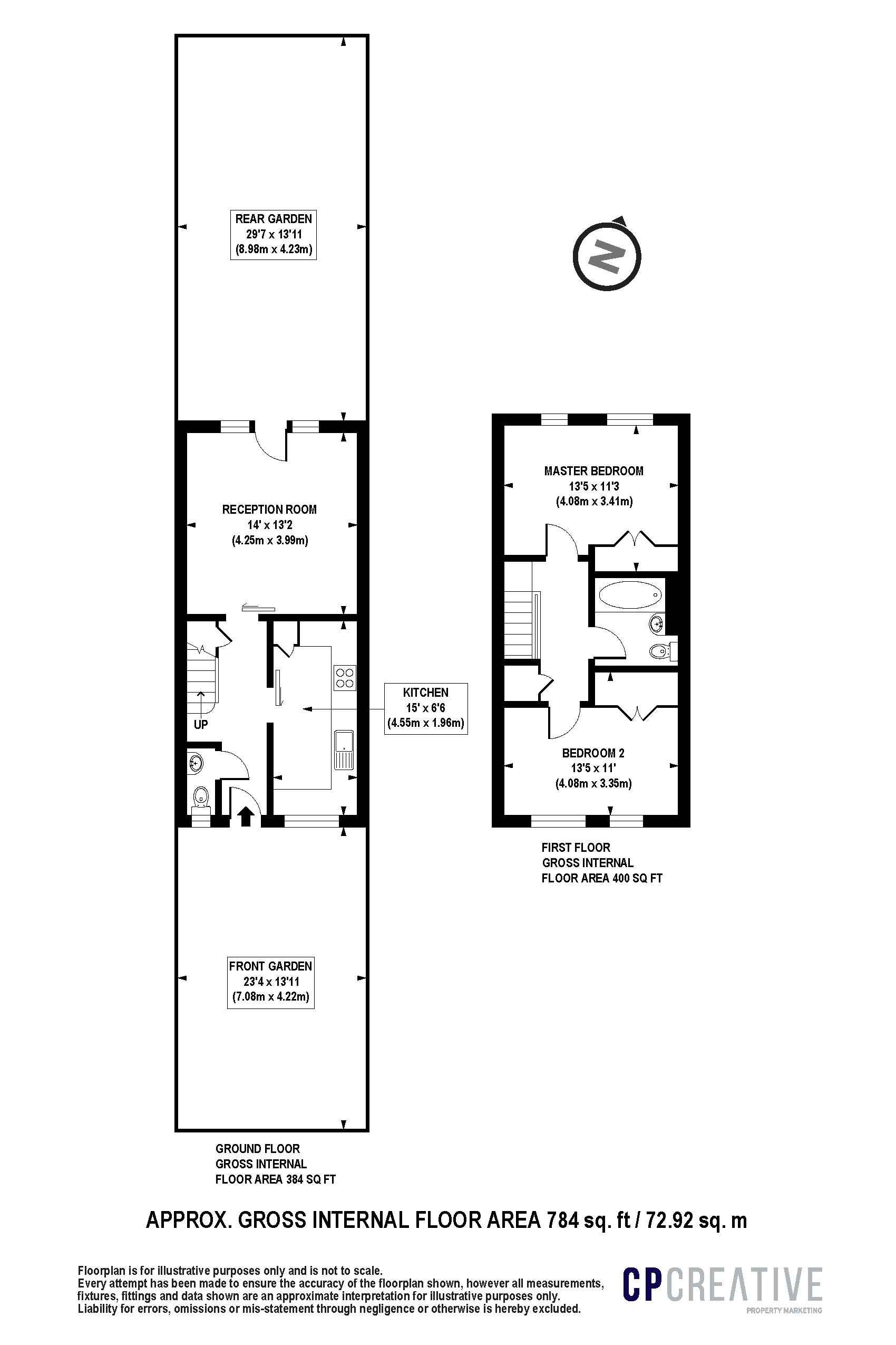 Floorplan for Tyers Terrace, Vauxhall, SE11 5LZ